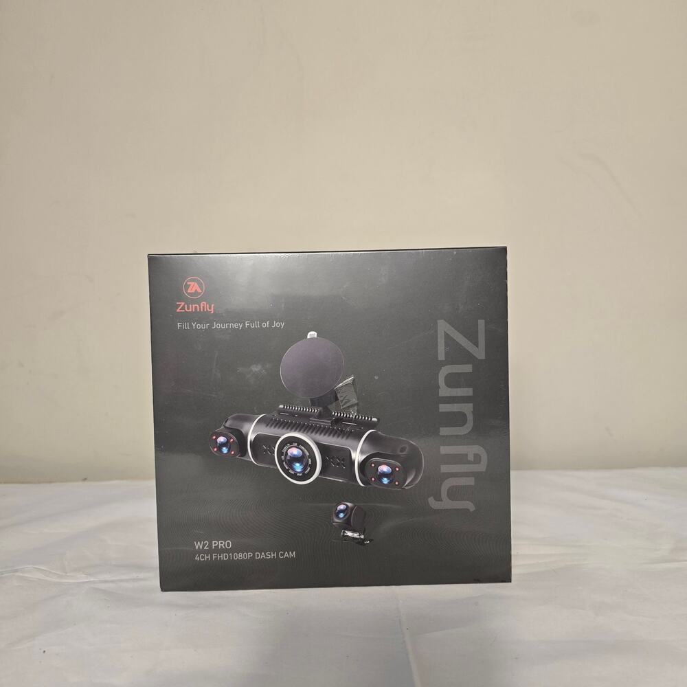 Zunfly w2 pro 4ch fhd1080p dash cam for all cars